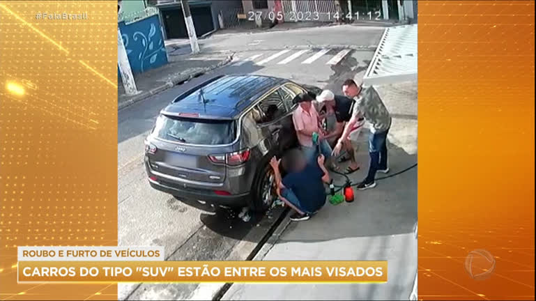Vídeo: Roubos de carros SUVs crescem 10% em São Paulo