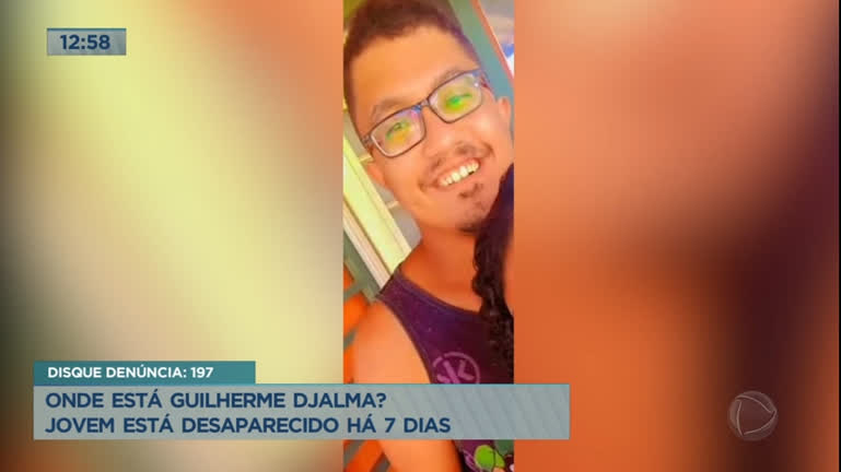 Vídeo: Família procura jovem de 23 anos desaparecido há 6 dias em Águas Claras (DF)