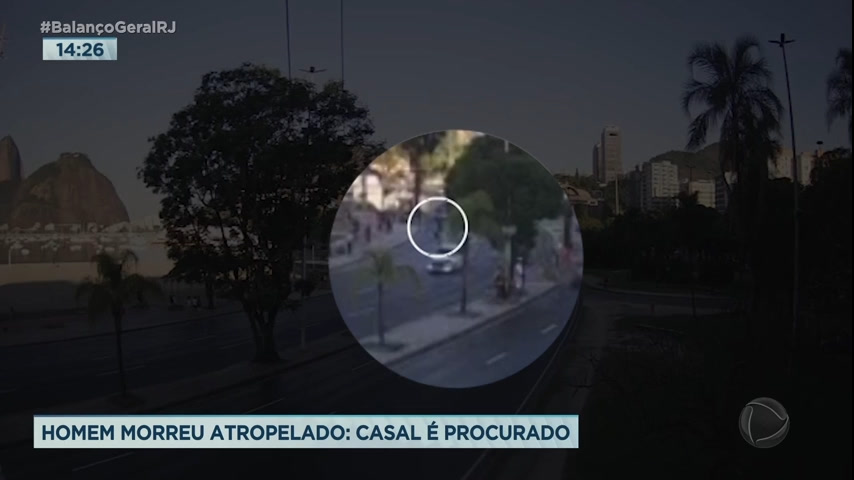 Vídeo: Polícia procura casal que atropelou homem na zona sul do Rio