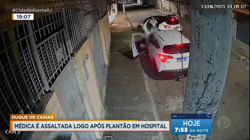 Vídeo: Médica é assaltada voltando do plantão na Baixada Fluminense (RJ)