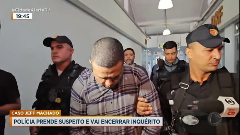 Vídeo: Polícia prende principal suspeito de matar o ator Jeff machado no Rio