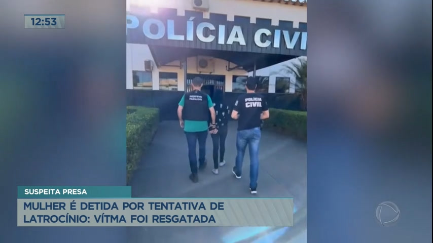 Vídeo: Polícia prende mulher suspeita de tentar matar motorista de aplicativo no Entorno do DF