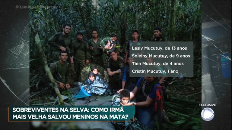 Vídeo: Sobreviventes na selva: adolescente mantém irmãos vivos na mata por quarenta dias