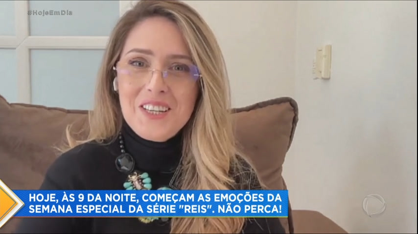 Vídeo: Cristiane Cardoso comenta reviravolta em Reis "É doloroso ver o que um erro faz com a pessoa"