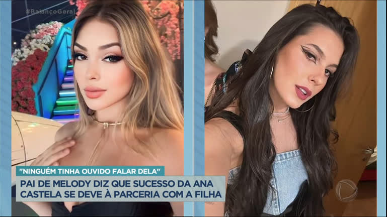 Vídeo: Pai de MC Melody diz que Ana Castela teve sucesso às custas da filha