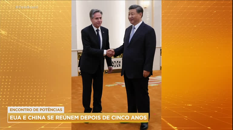 Vídeo: China e EUA voltam a se reunir após cinco anos