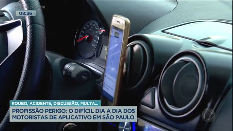 Vídeo: Motoristas de aplicativo enfrentam coleção de desafios nas ruas de SP