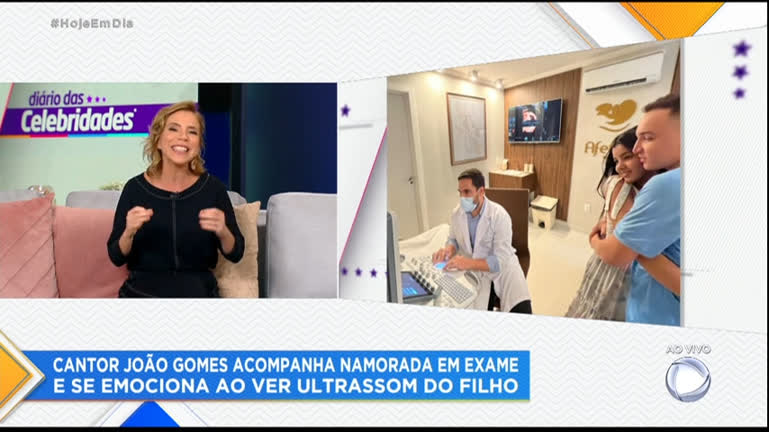 Vídeo: João Gomes se emociona ao acompanhar a namorada no primeiro ultrassom do filho