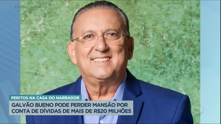 Vídeo: Exclusivo: Galvão Bueno pode perder uma mansão por conta de dívidas que ultrapassam R$ 20 milhões