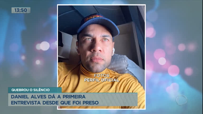 Vídeo: Daniel Alves dá a primeira entrevista desde que foi preso