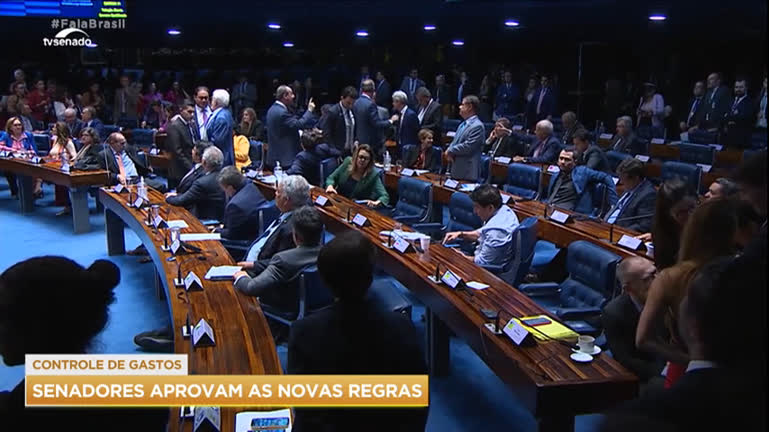 Vídeo: Senado aprova novas regras para arcabouço fiscal