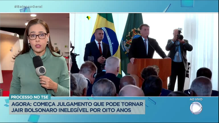 Vídeo: Começa julgamento que pode tornar Bolsonaro inelegível