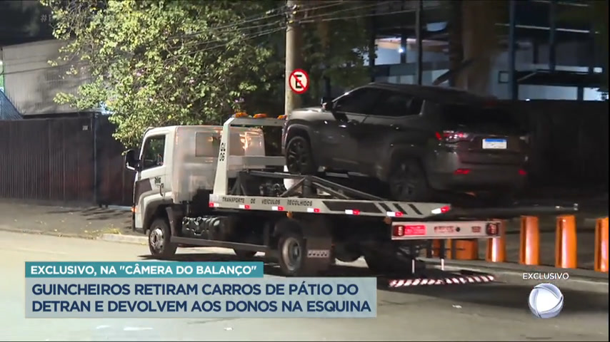 Vídeo: Câmera do Balanço mostra esquema ilegal que devolve veículos apreendidos aos proprietários