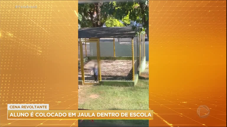 Vídeo: Criança é colocada em ‘jaula’ em creche no interior de São Paulo