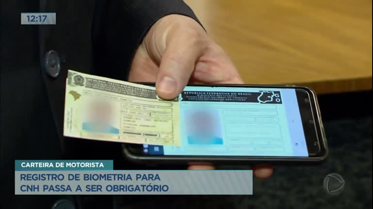 Vídeo: Registro de biometria para CNH passa a ser obrigatório