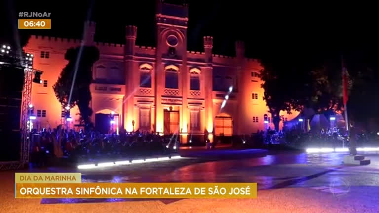 Vídeo: Espetáculo de som e luz marca as comemorações do Dia da Marinha no mês de junho no Rio