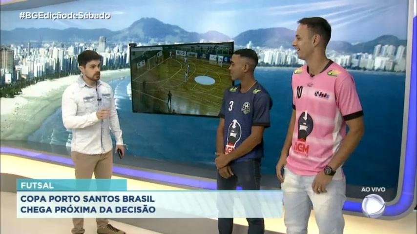 Vídeo: 10ª Rodada da Copa Porto Santos Brasil de Futsal
