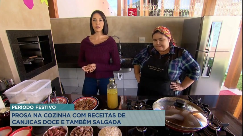 Vídeo: Prosa na Cozinha: veja a receita de duas canjicas preparadas com milho branco