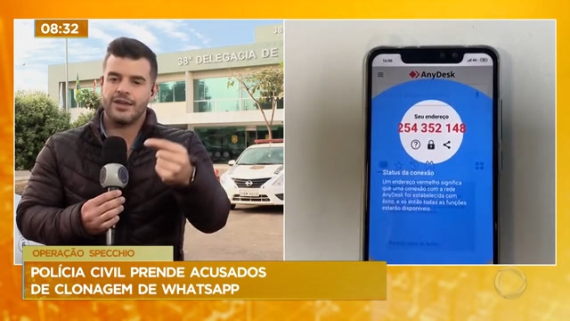 Vídeo: Polícia do DF prende grupo suspeito de se passar por funcionários de banco e aplicar golpes através de WhatsApp