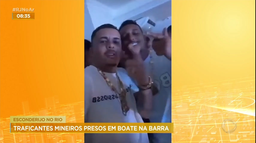 Vídeo: Criminosos procurados em MG são presos em boate na zona oeste do Rio
