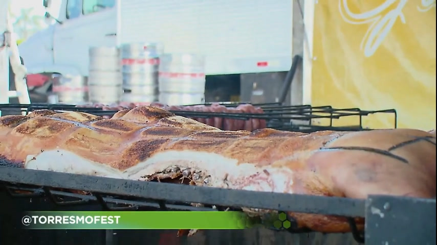 Vídeo: Festival do Torresmo atrai amantes do bacon em Brasília