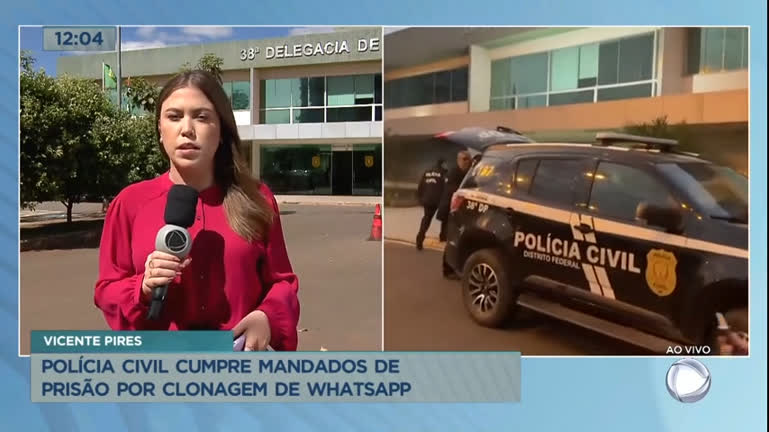 Vídeo: Polícia do DF prende grupo suspeito de aplicar golpes através de WhatsApp