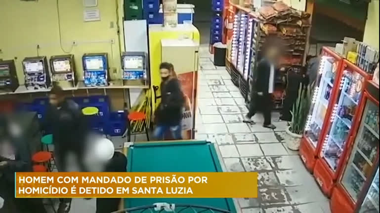 Vídeo: Homem suspeito de vários homicídios é preso em Santa Luzia (MG)