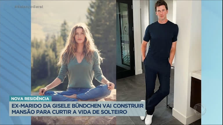 Vídeo: Ex de Gisele Bündchen, Tom Brady planeja nova mansão para curtir a vida de solteiro