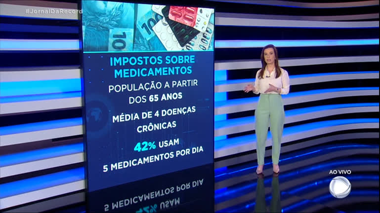 Vídeo: JR Dinheiro : tributação brasileira sobre remédios é quase seis vezes maior do que a média mundial