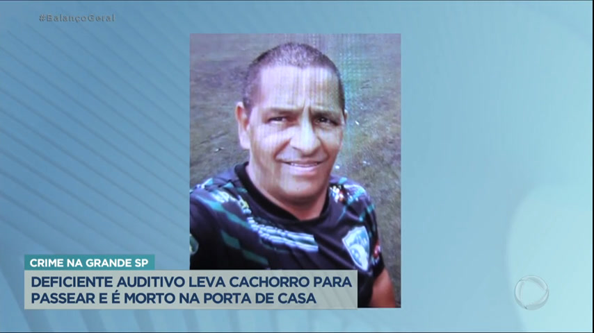 Vídeo: Homem com deficiência auditiva morre após ser baleado durante assalto