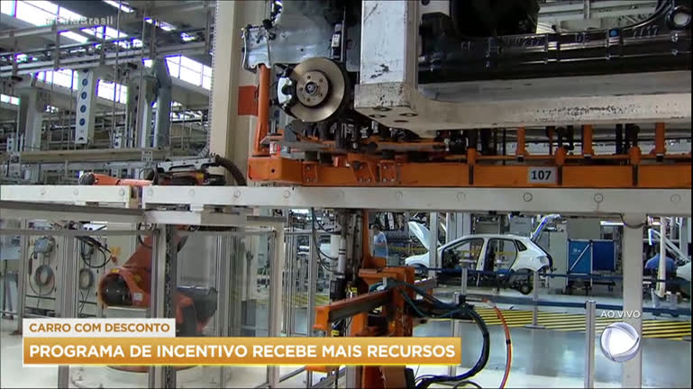 Vídeo: Governo vai liberar mais R$ 300 milhões para incentivo de carro zero