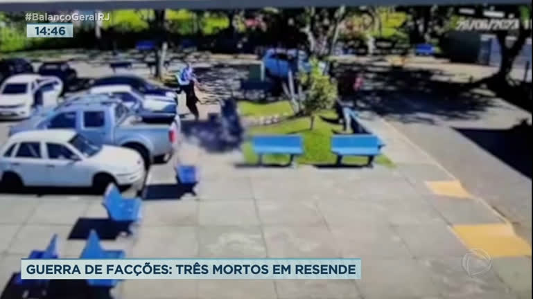 Vídeo: Tiroteio em porta de hospital mata três pessoas em Resende, no sul fluminense