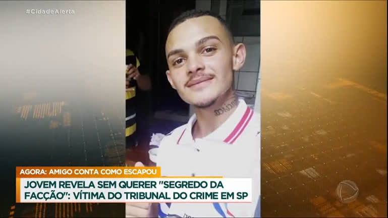 Vídeo: Testemunha de assassinato revela que empresário foi morto pelo tribunal do crime