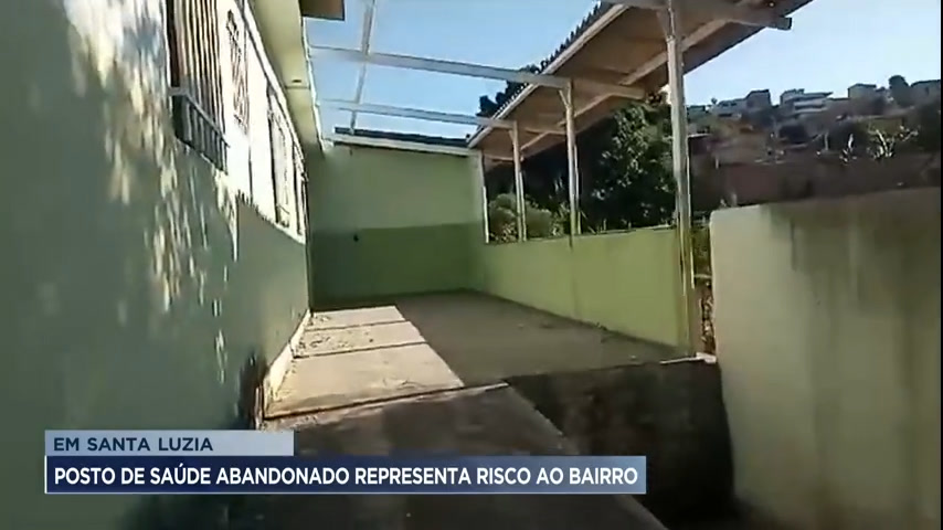 Vídeo: Posto de saúde abandonado representa risco a moradores do Barreiro, em BH
