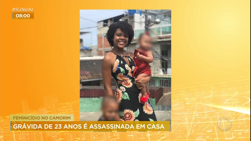 Vídeo: Gestante é esfaqueada e morta pelo companheiro na zona oeste do Rio