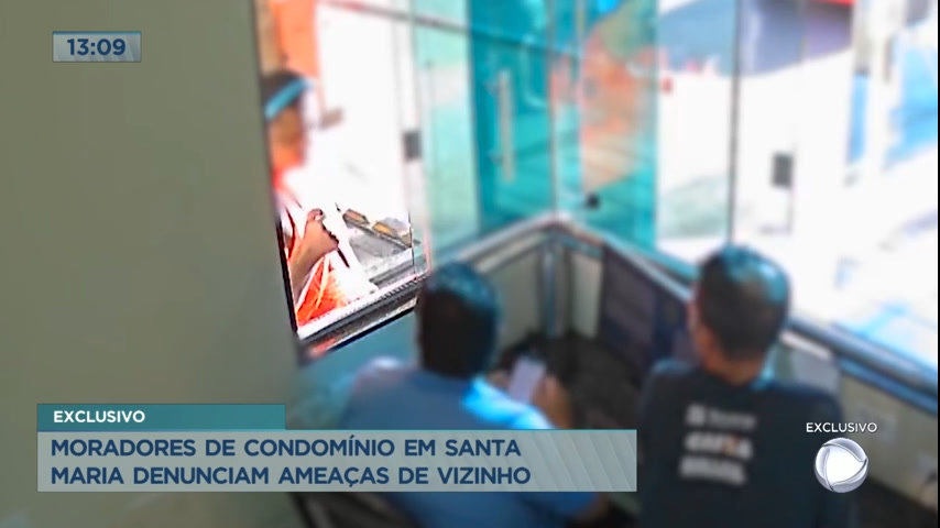 Vídeo: Moradores de Santa Maria relatam ameaças e assédio de vizinho