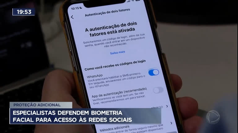 Vídeo: Especialistas defendem biometria facial para acesso às redes sociais