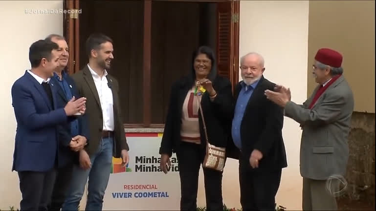 Vídeo: Lula participa da inauguração de unidades do Minha Casa, Minha Vida em Viamão (RS)