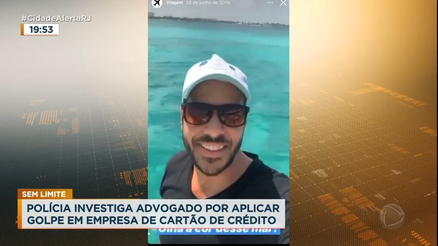Vídeo: Advogado é suspeito de aplicar golpe com cartão de crédito no Rio