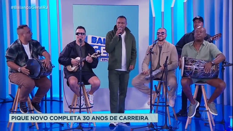 Vídeo: Grupo Pique Novo apresenta o sucesso "No Meu Olhar"