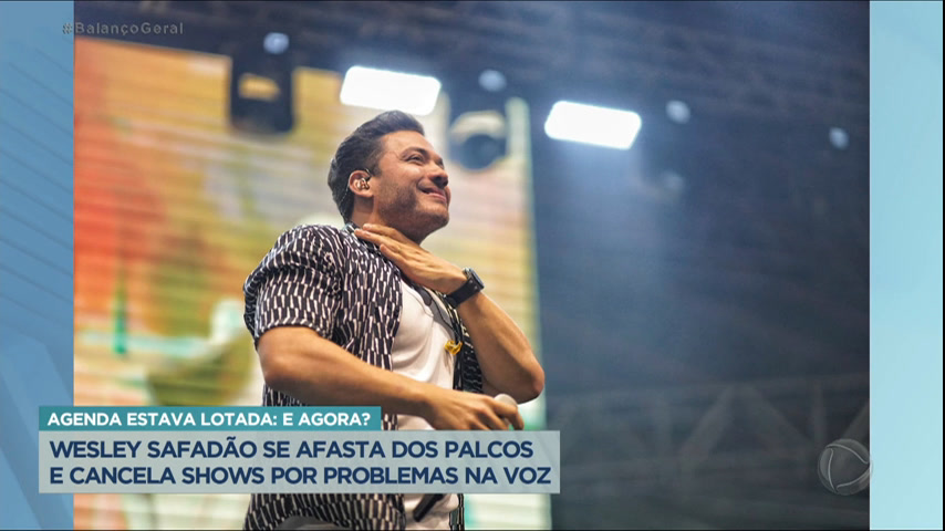Vídeo: Wesley Safadão cancela shows por questão de saúde