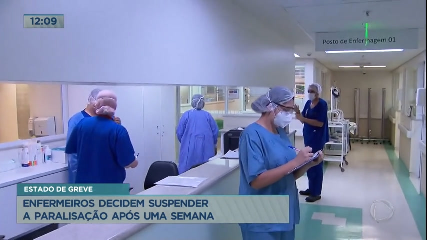 Vídeo: Enfermeiros decidem suspender a paralisação após uma semana