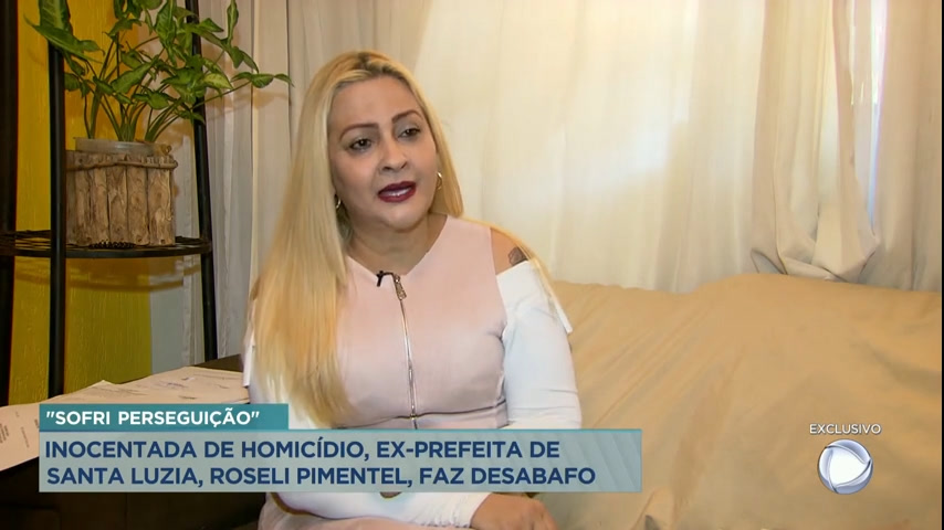 Vídeo: Ex-prefeita de Santa Luzia (MG) faz desabafo após ser inocentada de homicídio