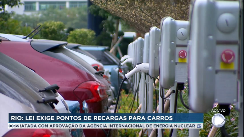 Vídeo: Condomínios do Rio de Janeiro terão que ter pontos de recargas para carros elétricos