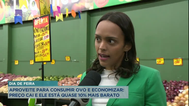 Vídeo: Tempo frio faz preço do ovo cair quase 10% em Minas Gerais