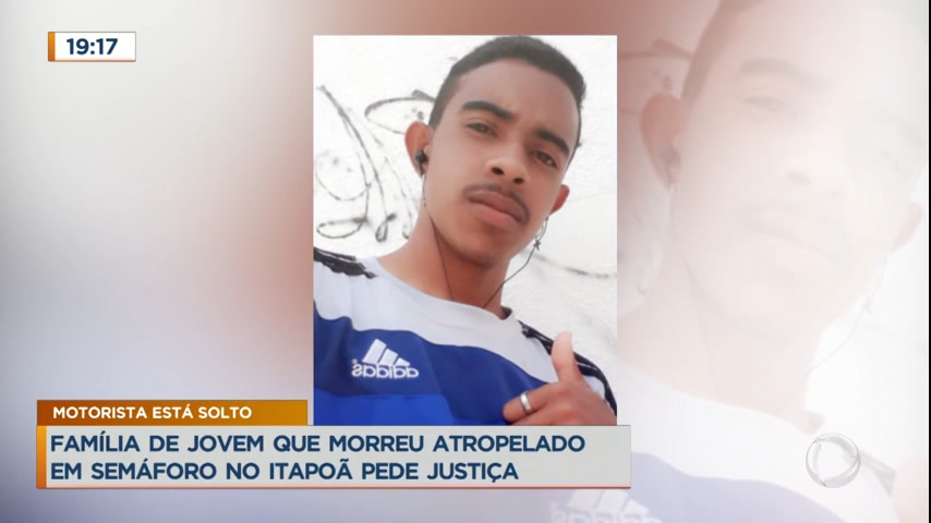 Vídeo: Família de jovem que morreu atropelado em 2019 pede justiça