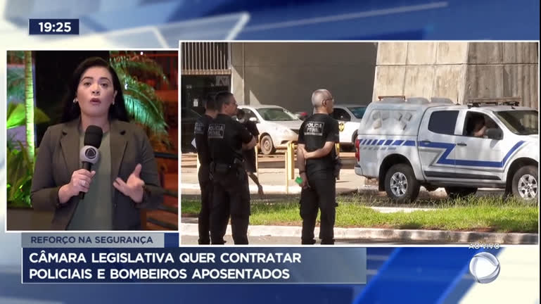 Vídeo: Câmara Legislativa quer contratar policiais e bombeiros aposentados