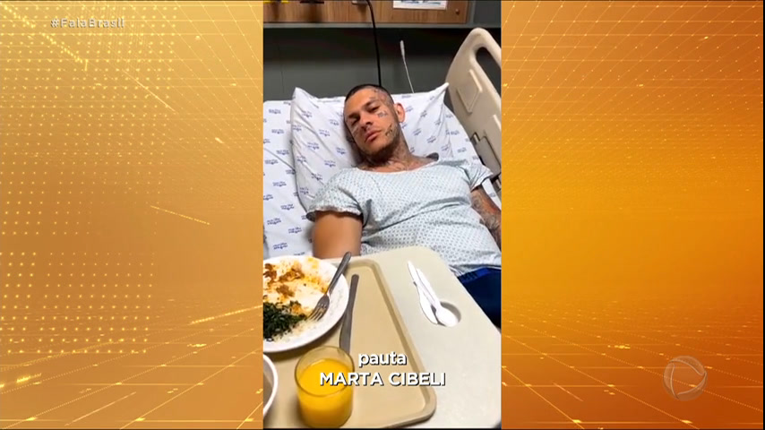 Vídeo: Influenciador Toguro é sedado após tentar sair do hospital