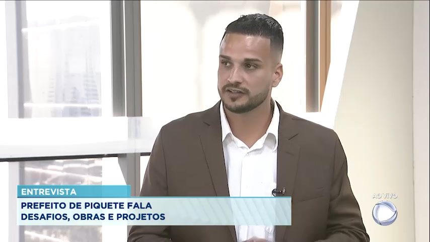 Vídeo: Prefeito de Piquete é entrevistado