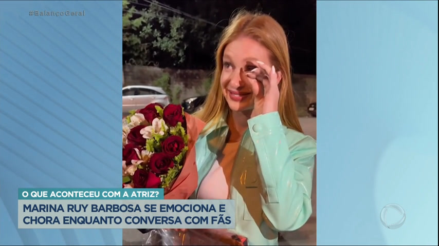 Vídeo: Marina Ruy Barbosa desabafa e cai no choro com fãs